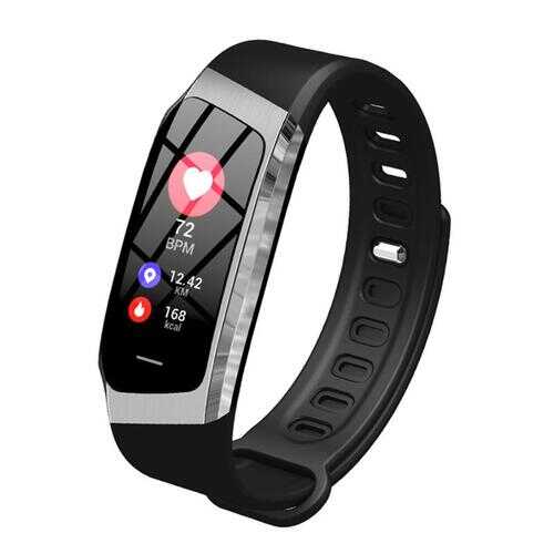 Urban Smart Watch And Wellness Tracker - Color: BLACK-Silver
