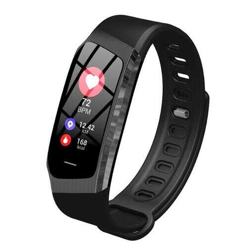 Urban Smart Watch And Wellness Tracker - Color: BLACK-Grey