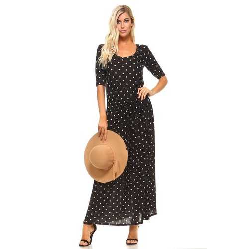 Women's Printed Hatchi Maxi Dress