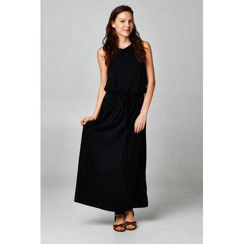Women's Black Maxi Dress